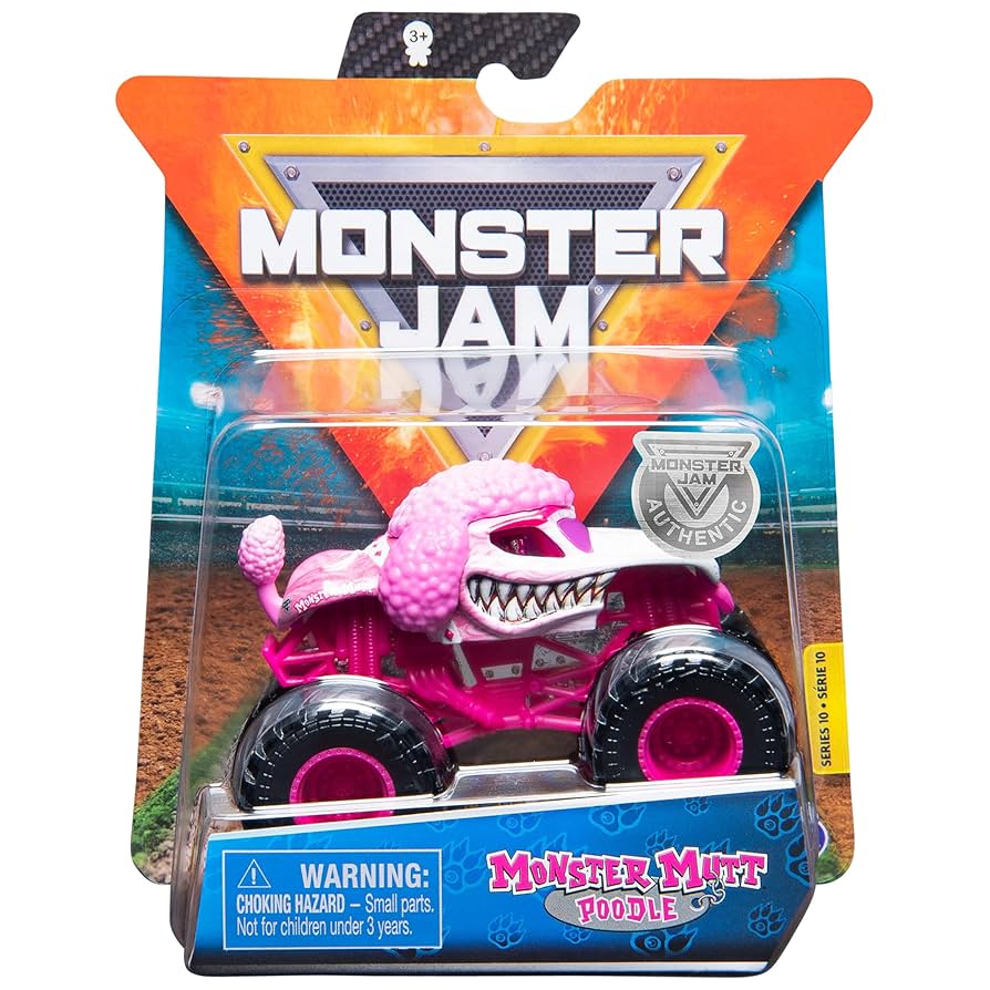 Amazon.co.jp: Monster Jams Monster Mutt プードル ピンク